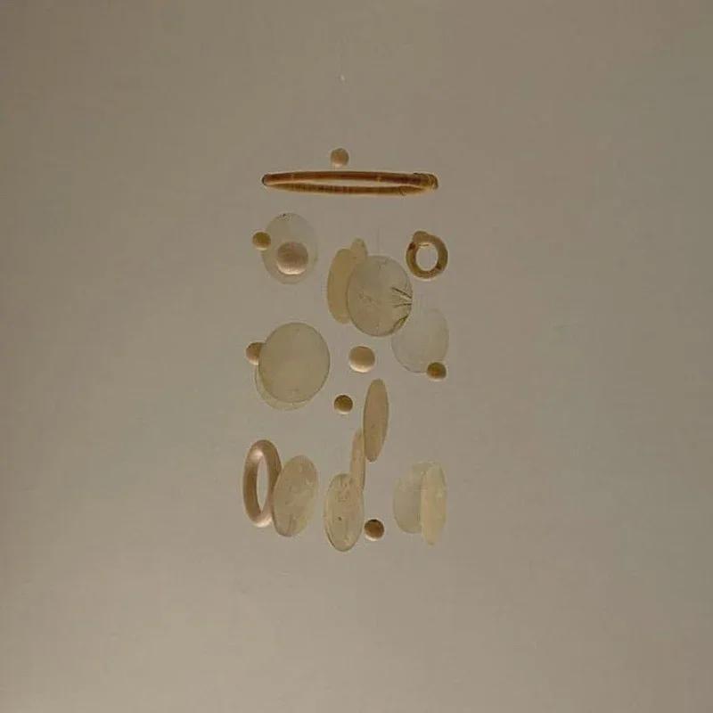 Muszle Dzwonki Wietrzne Dekoracje do Sypialni Dziecięcej Ogród Zewnętrzny Wystrój Domu Ręcznie Robione Ozdoby do Zawieszania na Ścianie Rekwizyty do Zdjęć