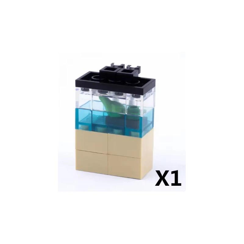 Set de Accesorios de Bloques de Construcción de Ciudad Máquina de Mahjong Consola de Juegos Muebles Sofá Cama Piano Refrigerador Juguete Mini Ladrillos Floristería
