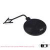 ESP1095 Rear Bumper Grille Tow Hook Eye Cover Cap Lid 4G5807441 4G5807441GRU for  A6 Avant S6 Quattro 2012-2014 A6L 2012-15