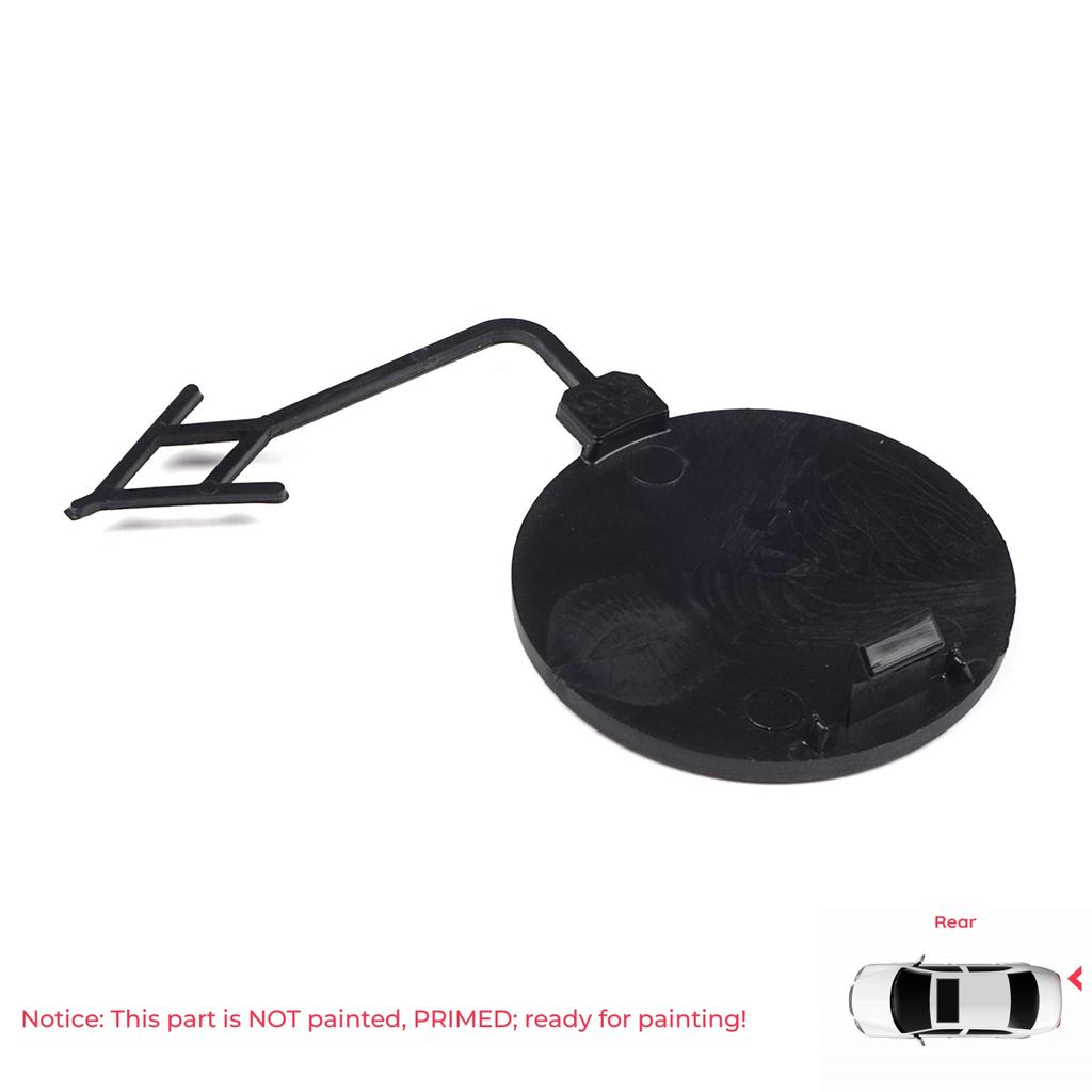 ESP1095 Rear Bumper Grille Tow Hook Eye Cover Cap Lid 4G5807441 4G5807441GRU for  A6 Avant S6 Quattro 2012-2014 A6L 2012-15