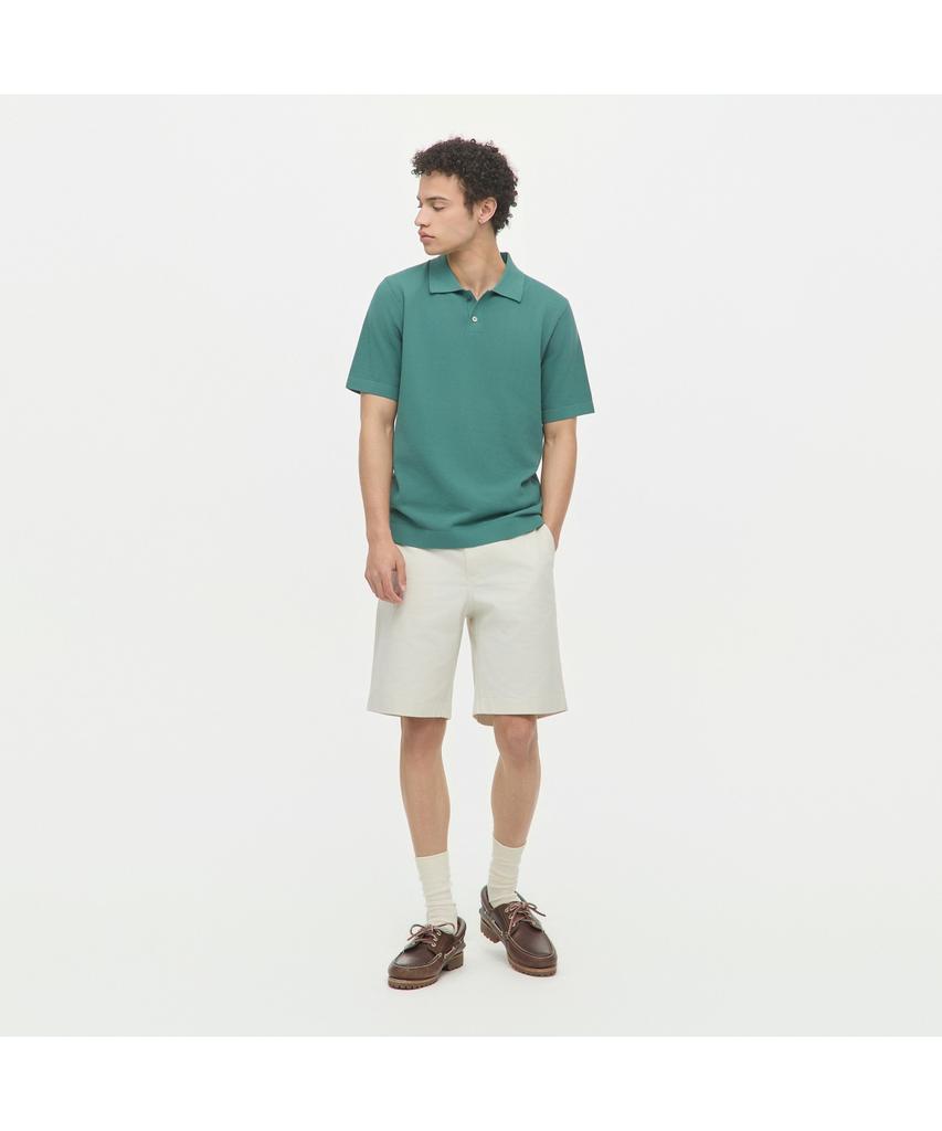 Henlikoteun Solid Dyed Half Pants Ahpom26301Ivx