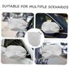 Healifty 2pcs Reverse Mirror Cover Dash Cam Kit Screen Reflective Visibility Exterior Rearview Mirror