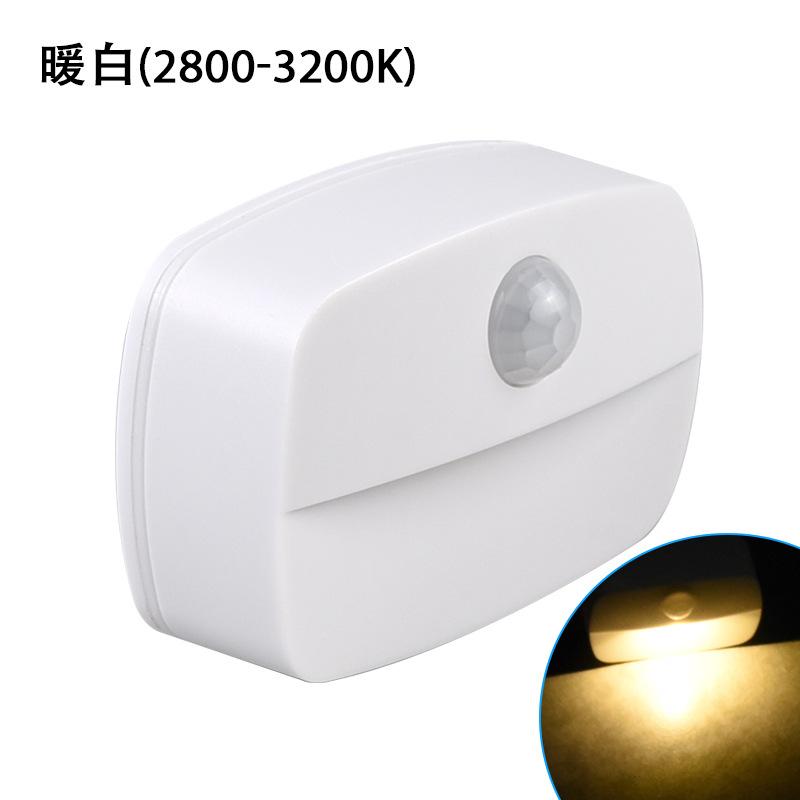 Motion Sensor Light Indoor LED Night Light Stick On Nightlight Battery Operated Lights for Hallway Stair Bathroom Closet Bedroom