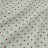15 Colour Soft Heart Print Cotton Sewing Fabric Crepe Double Layer Gauze Cloth Cotton Skirt Pajama Cotton Fabric 100x135cm