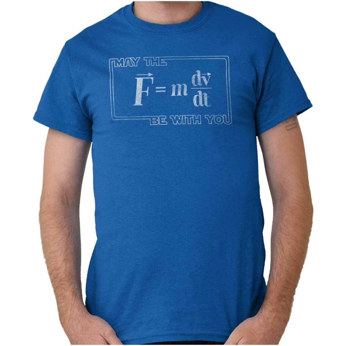 May The Formula Be With You Math Teacher Womens or Mens Crewneck T Shirt Tee XL