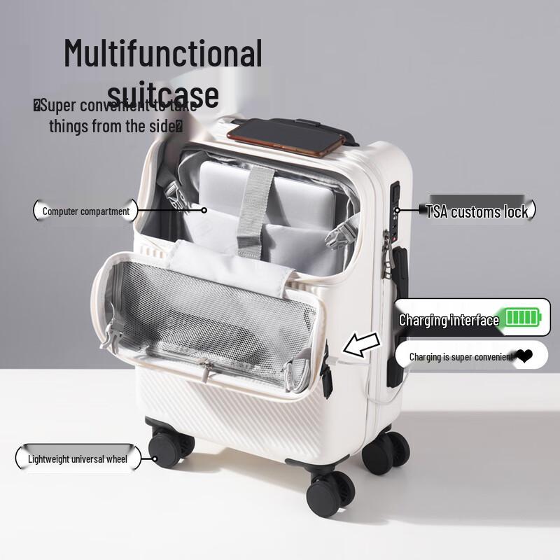 Lishen Zipper Travel Suitcase