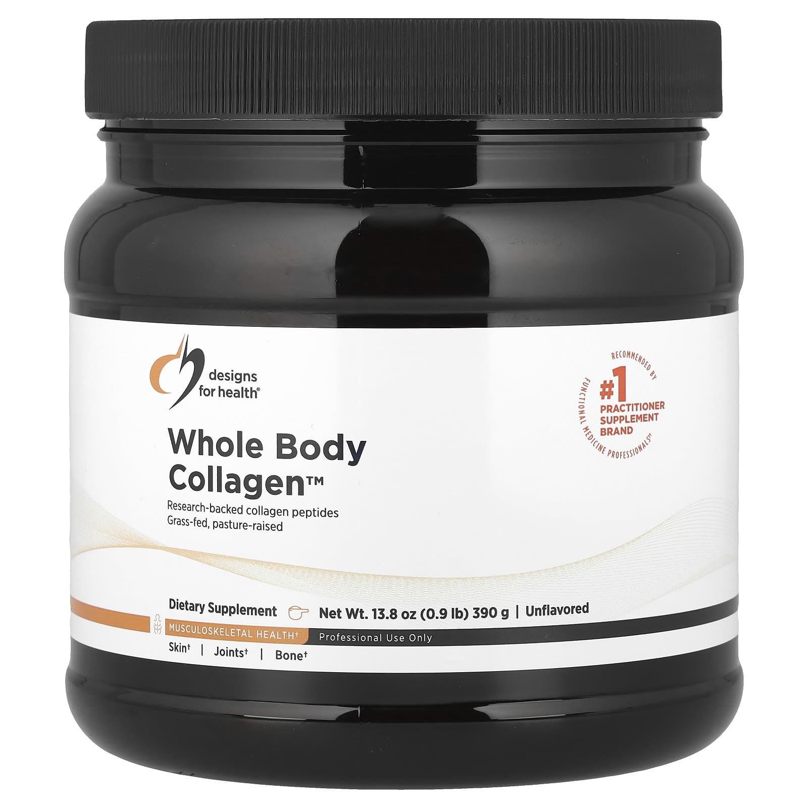 

Whole Body Collagen™, Unflavored, 390G (13.8Oz)