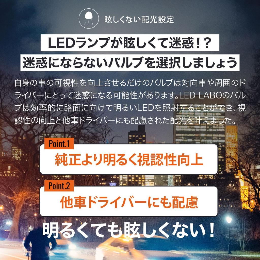 LEDLABO D4S 14800lm Lampadina LED Esplosiva per Fari, Bianca, 7000k, Compatibile con Revisione Veicolo, (D4S)
