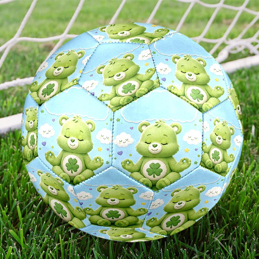 Care Bears Print Size 5 Soccer Ball, Standard Match Football for Sports Game and Team Practice, Ideal Gift for Soccer Fans