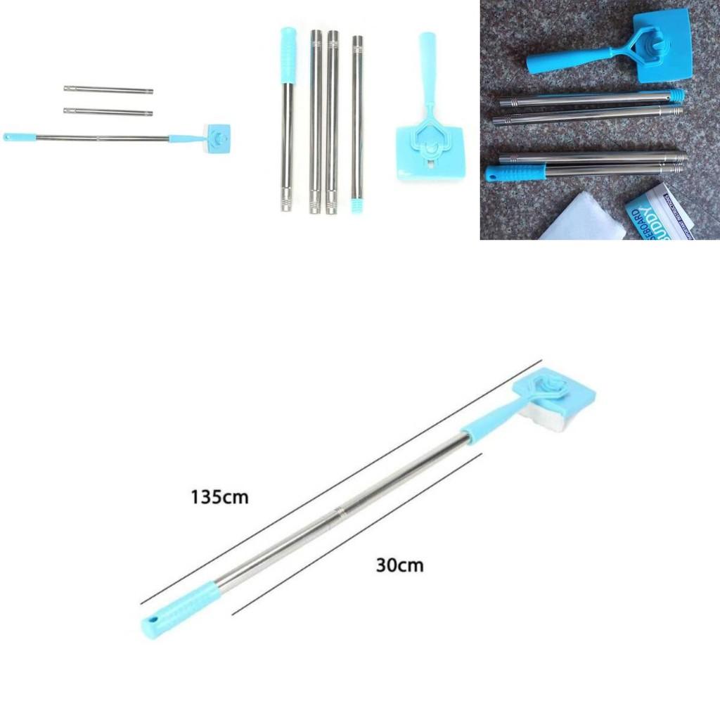 Haushaltsreinigungswischer mit ausziehbarem Edelstahlstiel für einfache Bodenpflege