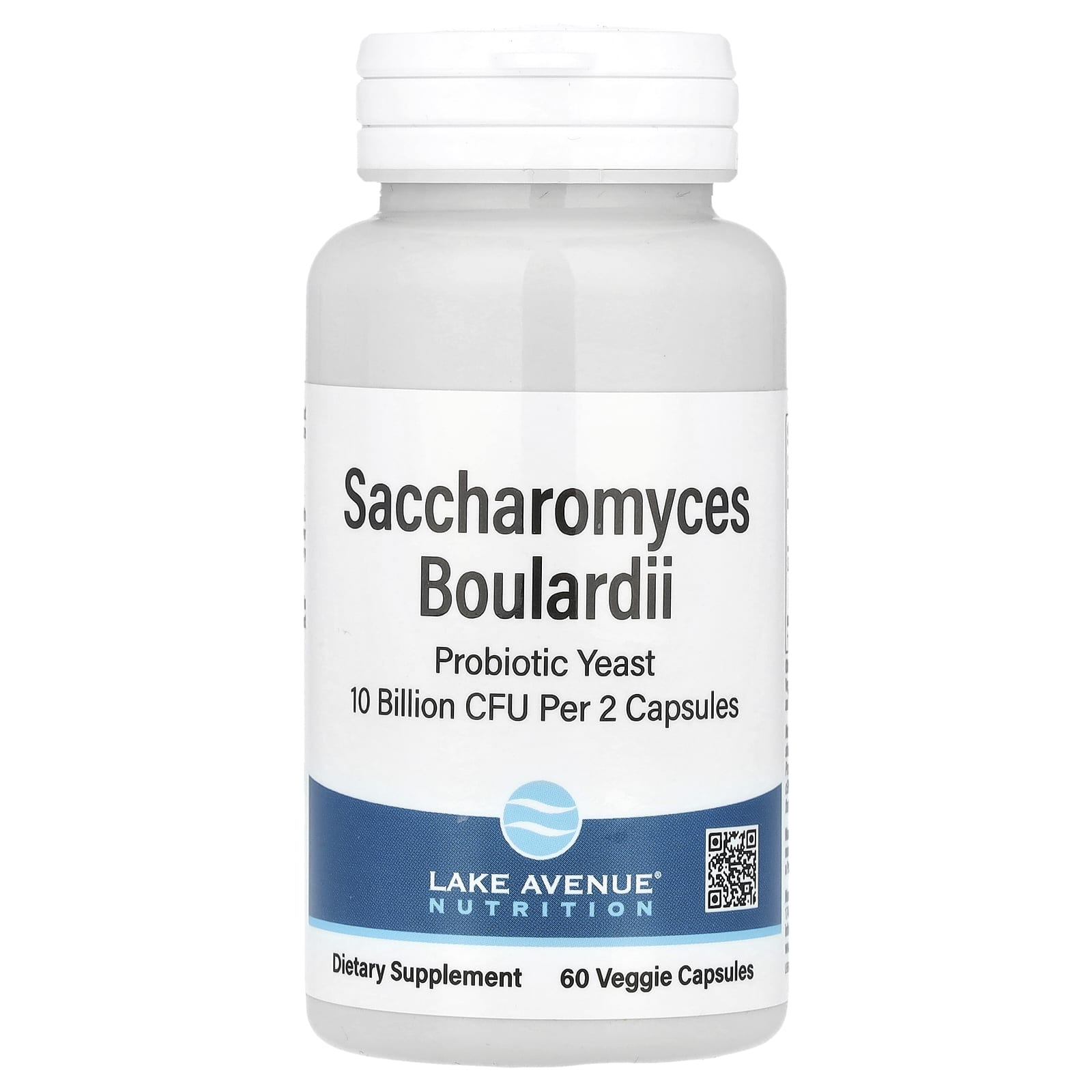 

Saccharomyces Boulardii, Probiotic Yeast, 10 Billion Cfu, 60 Veggie Caps