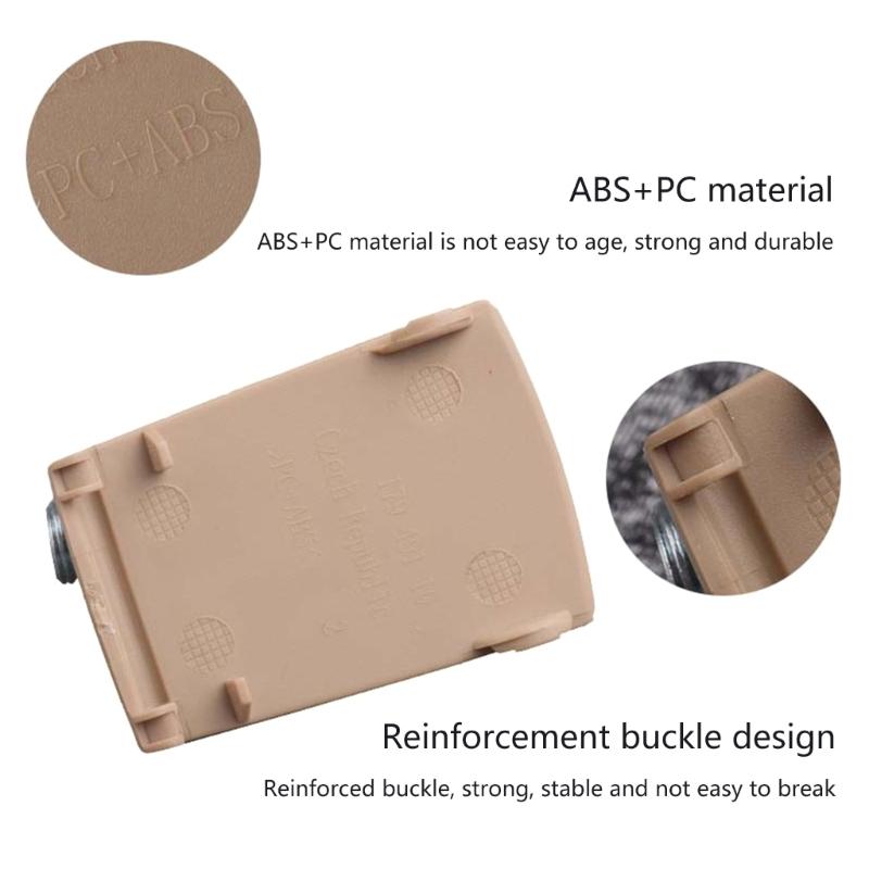 Backseat Cover Rear Child Seat Anchors Safety Cover 52207319686 Replacement Vehicle Spare Part Simple Installation