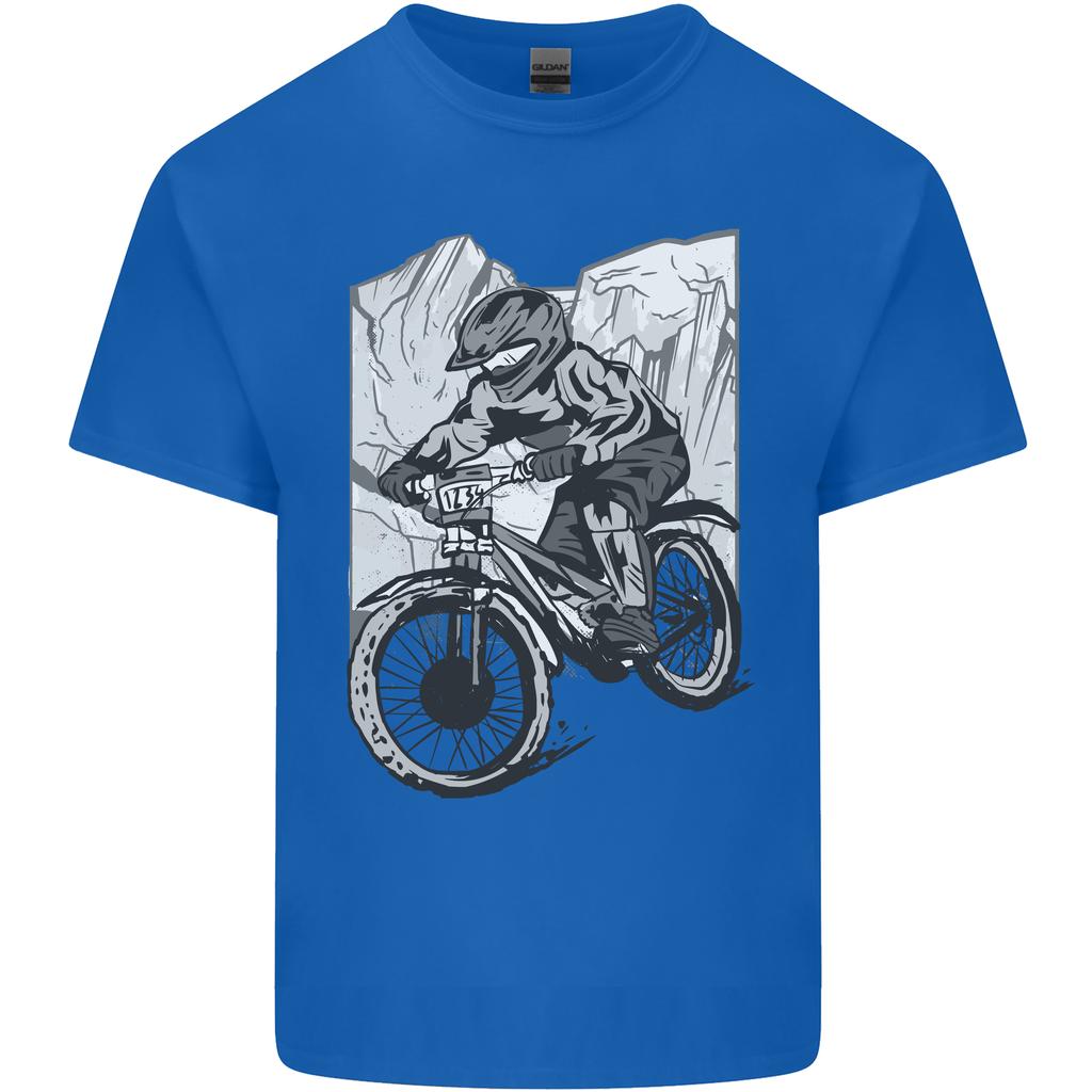 Downhill Mountain Biking DH Bike Cycling Unisexs Light Cotton TShirt