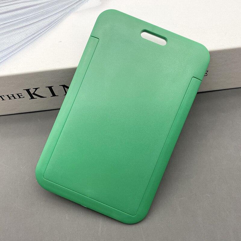 

Обложка для удостоверения личности, значок для карты доступа в метро, пластиковая раздвижная крышка, ремешок для карты, держатель для карт для студентов