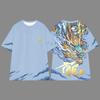 New Fashion Men's T-Shirt 3d Dragon Print Oversized T-Shirt For Men Street Trend Man Clothing Loose Casual Short Sleeve Top 2024