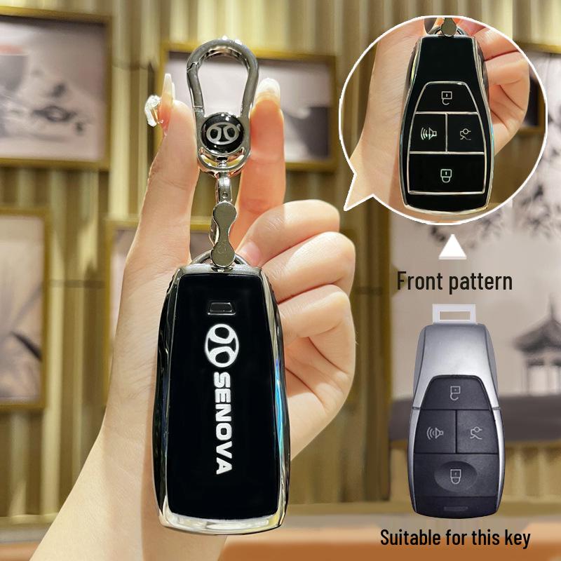 Damen Schlüsselhülle für Beijing X7, BJ40, BJ80 und BAIC EU5 Plus, EU7, Zhidao U7