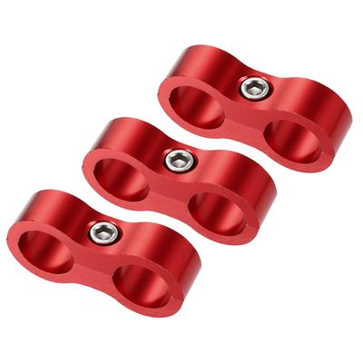 AN8 Car Hose Separator Clamp Fuel Line Connector Oil