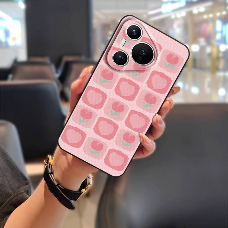 Silicone Soft case Phone Case For Huawei P70 Pro/Pura 70 Pro+ Protective Anti-knock Dirt-resistant Full wrap Cartoon TPU