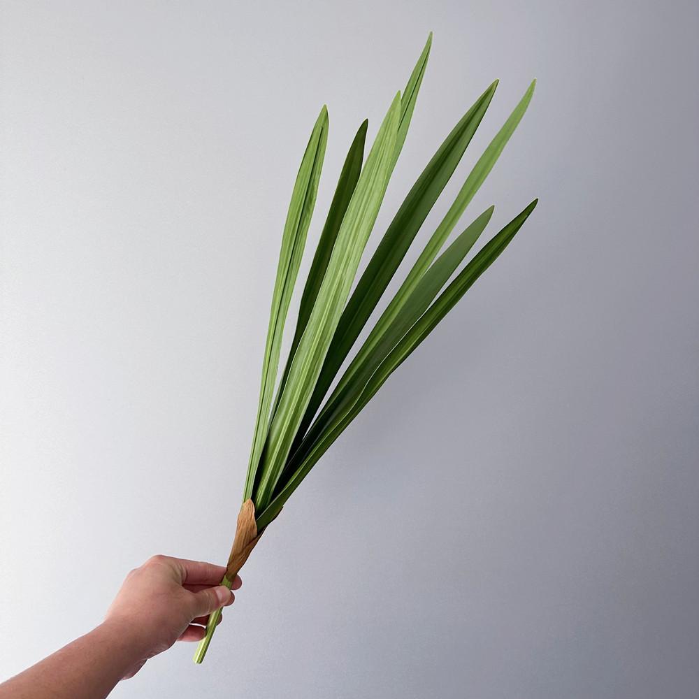 

Искусственные листья орхидеи-меченосца, поддельное растение хлорофитум хохлатый для DIY вечеринки, свадьбы, домашнего декора, уличного сада, деревенского украшения