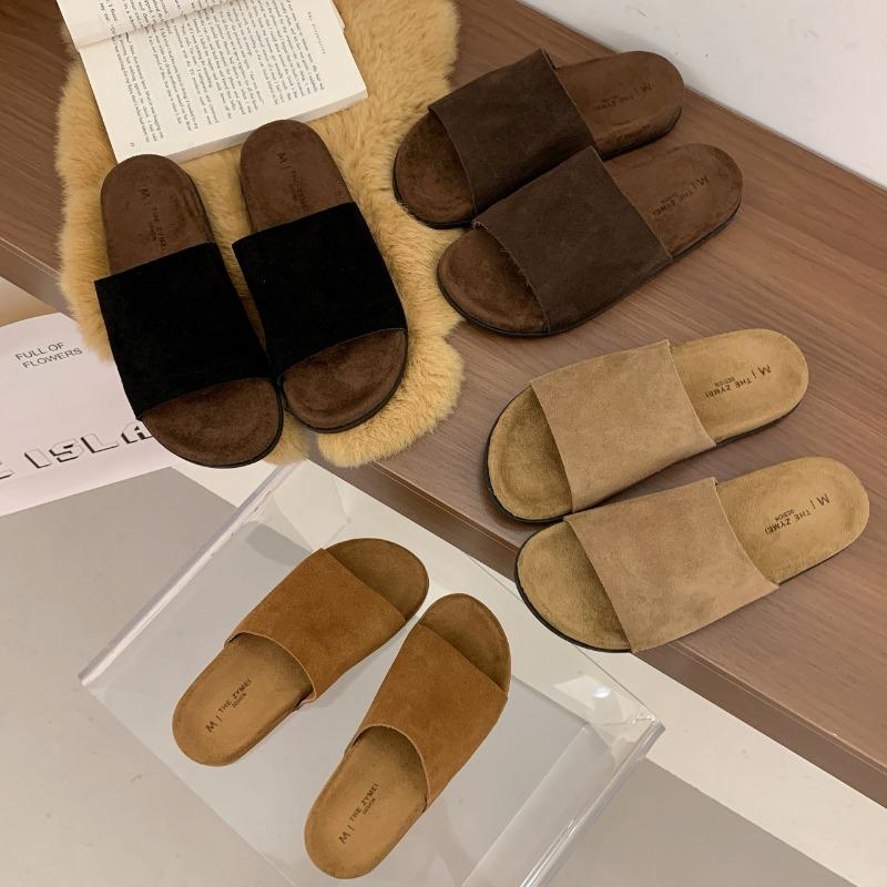 Fashion Women Flats Slippers Casual New Sandals Fashion Beach Shoes 2025 Summer Open Toe Woman Flip Flops Walking Cozy Slides Sandalias