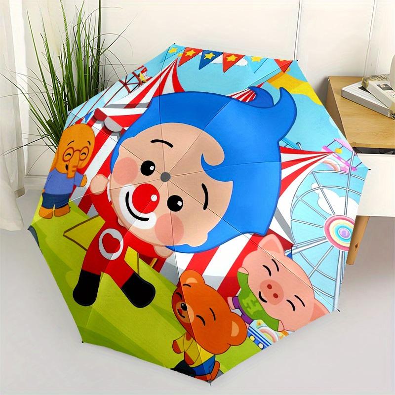 1pc Circus Parade Themed High-quality Umbrella,Automatic Opening and Closing Umbrella,Multi-functional Umbrella G0811125