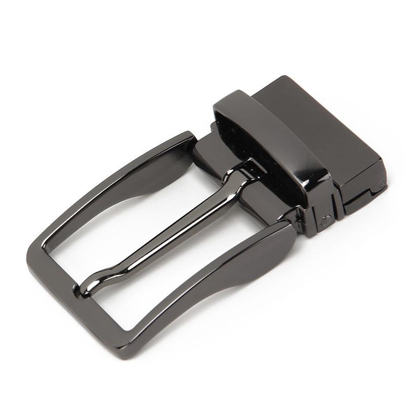 Classic 3.5cm Men's Metal Belt Buckle Durable Alloy Pin Buckle For Fashionable Belts