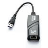 Black USB 3.0 Gigabit Ethernet RJ45 1000Mbps Network Adapter For Windows PC Mac