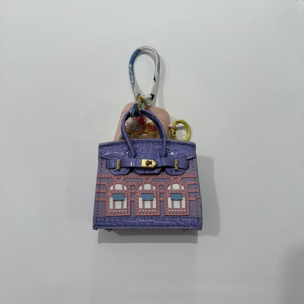 Mini Platinum House Pendant Cute Live Blind Box Pairing Pendant Car Key Pendant Headphone Bag Coin Purse