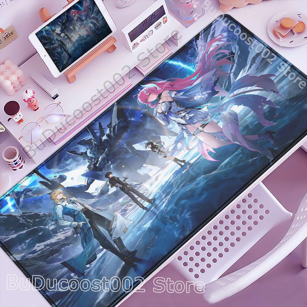 New Wuthering Waves Aemeath Changli Mouse Pad Laptop Anime Gaming Keyboard Rug Large Extended Desk Mat PC Gamer Cabinet Mousepad