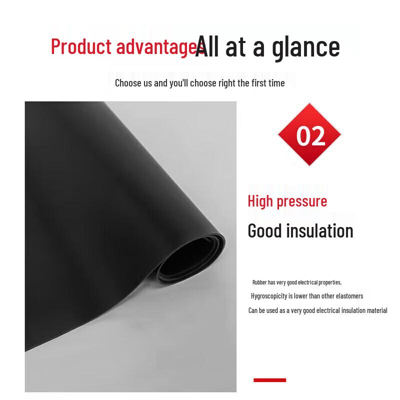10kV High-Voltage Insulating Rubber Mat