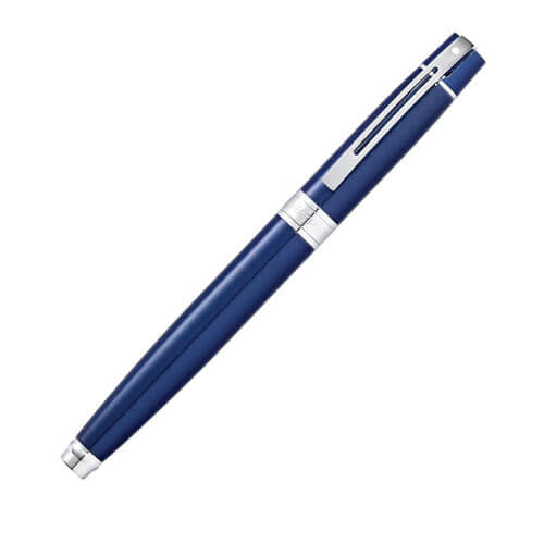 Sheaffer Sheaffer 300 Fine Fountain Pen w/ Chrome Trim (Blue Lacquer)