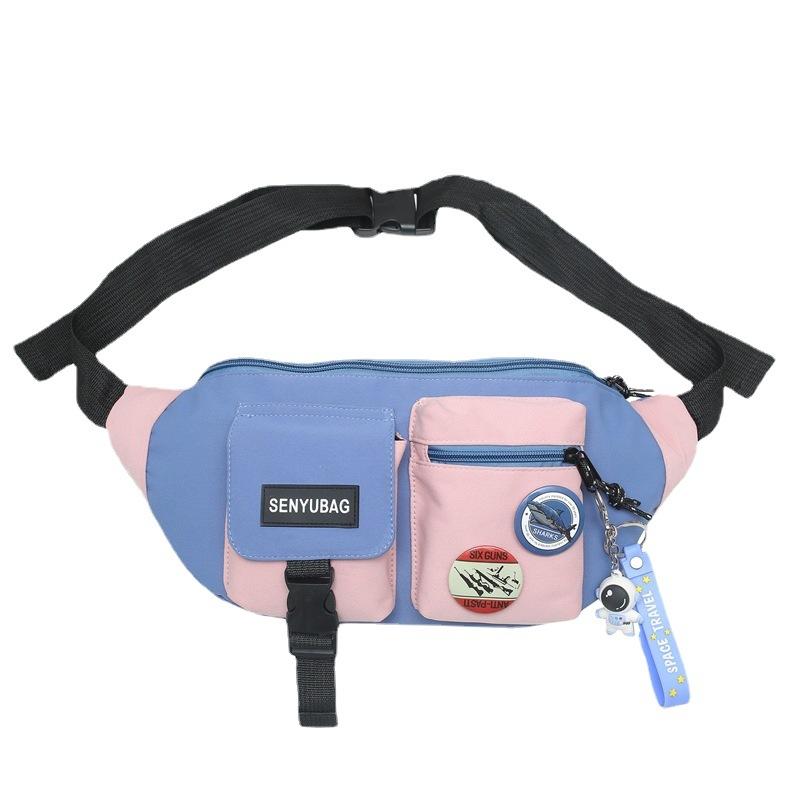 Large-capacity Shoulder Messenger Bag Personality Function Tide Brand Mobile Phone Sports Pocket Leisure Storage Fashion Men's Bags