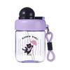 Cartoon Kids Water Bottle, -Drop Portable Cup with Handle, Gender-Neutral Student-Friendly Plastic Bottle, Easy To Carry
