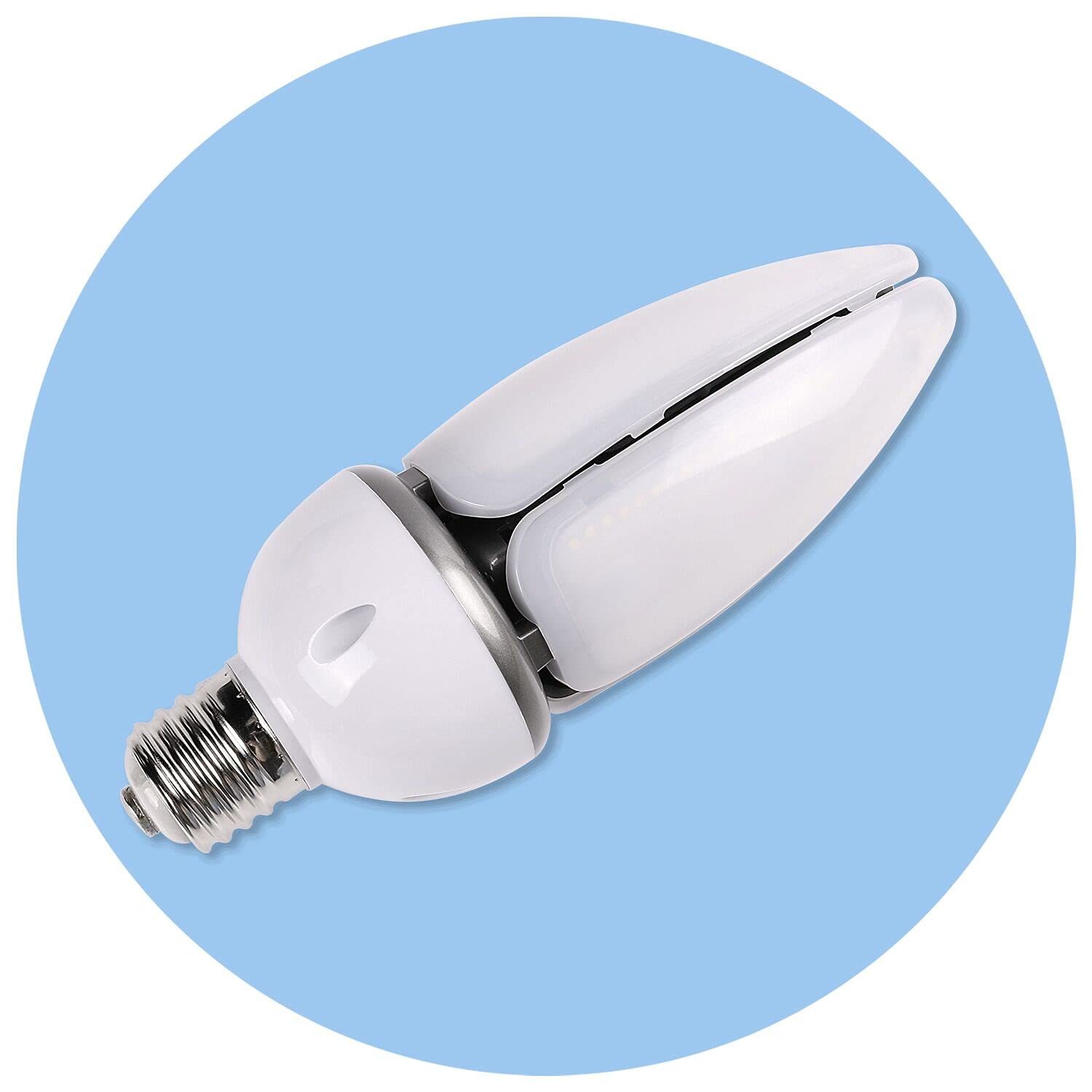 

LED Corn Light, 80W (equivalent to an 800W mercury lamp), E39 base, built-in power supply, no noise, no flicker, IP65 waterproof, suitable for indoor