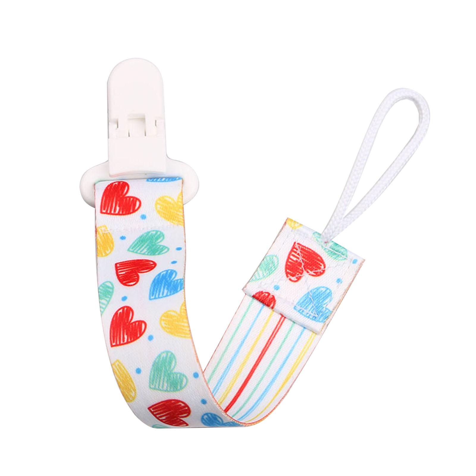 

Милый мультяшный держатель для пустышки с цепочкой-клипсой для младенца, игрушка для прорезывания зубов, ремешок для прорезывания зубов, держатель для пустышки с защитой от потери A63