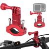 For GoPro Action Camera Aluminium Alloy Bike Mount Fixed Support 360 Degree Bicycle Clamp