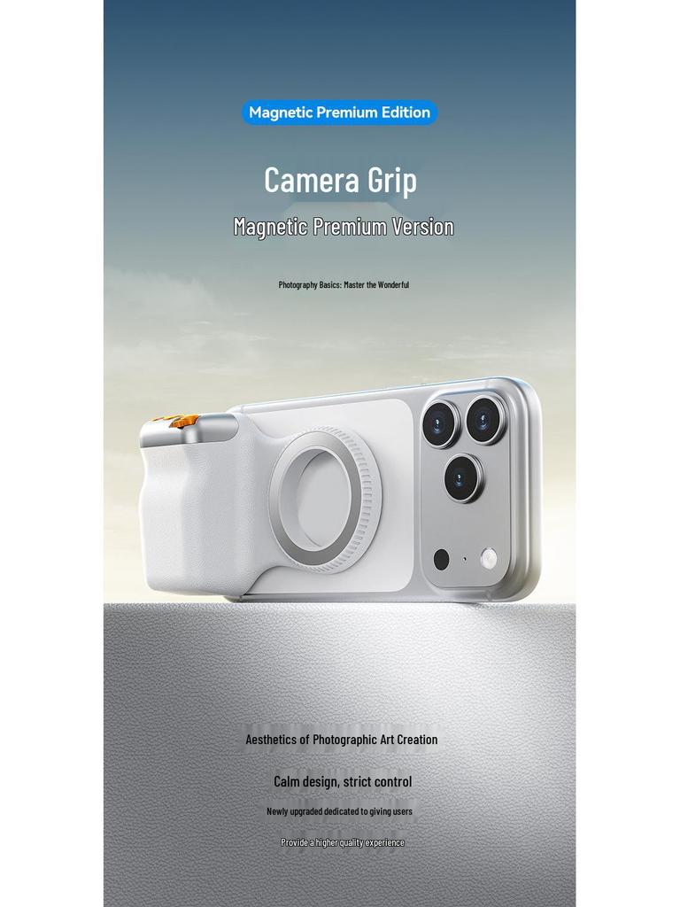 Magnetyczny Stabilizator Telefonu Xpro z Bezprzewodowym Zoomem Bluetooth