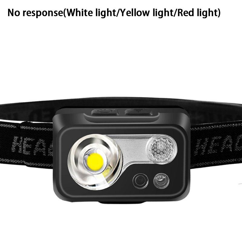 

Mini Rechargeable Powerful Sensor Headlamp Usb Head Flashlight Torch Headlights Led Head Light Camping Search Light A4