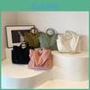 Trendy Large Capacity Shoulder Bag With Soft Corduroy Material For Students