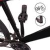 Convenient Folded Bike Wall Mount Cycling Parking Stand Regulable Bike Rack for Home Garage Use