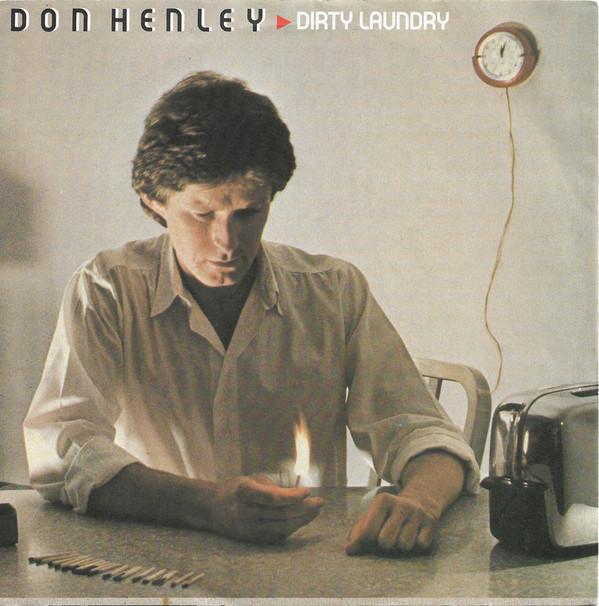 

7inch Record DON HENLEY - Dirty Laundry EKR4 Asylum Records 1985 UK Rock Used