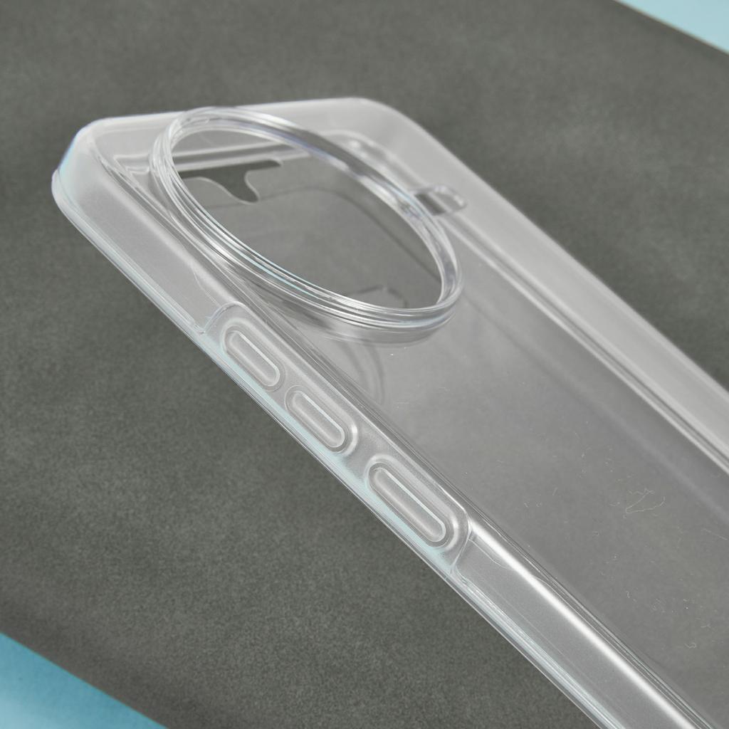 Clear Case for Xiaomi Redmi K80 Pro 5G/Poco F7 Ultra 5G TPU Frame Acrylic Back Phone Cover with PET Film
