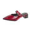 Fashion High Heels Summer Woman Slippers Pointed Toe Elegant Shoes Fashion Dress Pumps Slingback Women Mules Shoes 2025 Zapatos De Mujer