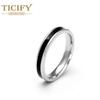 Αξεσουάρ Titanium Drop Oil Ring Trend Δαχτυλίδι ζευγαριού από ανοξείδωτο ατσάλι