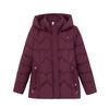 Foreign mother winter down cotton cotton jacket women's short waist thin cotton-padded jacket middle-aged and elderly thickened padded jacket