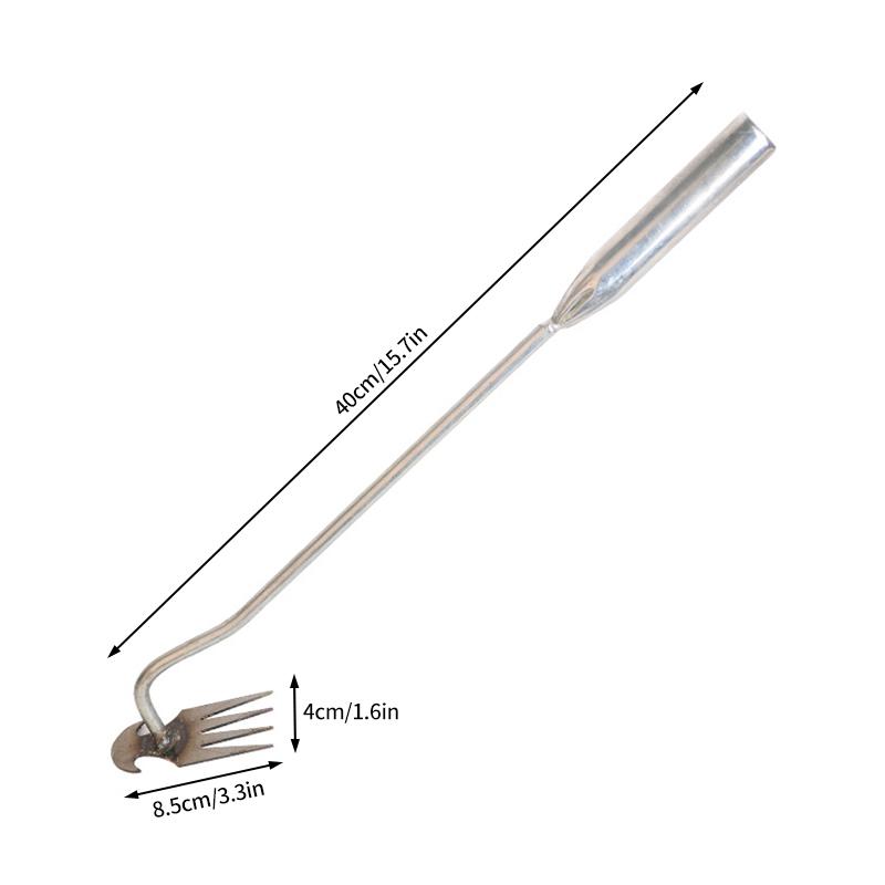 2-In-1 Gardening Hand Weeder Tool Puller Shovel Hand Weed Remover 4/5/6/11 Tooth For Garden Lawn Yard Hand Gardening Loose Soil