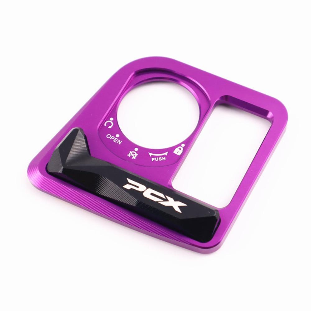 Aluminum Zinc Zinc Alloy Ignition Switch Cover Electric Door Lock Button Cover  for Honda PCX125 PCX160