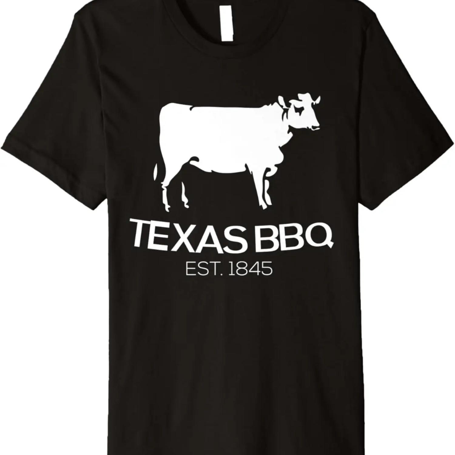

BBQ Texas Style Premium T-Shirt S чёрный
