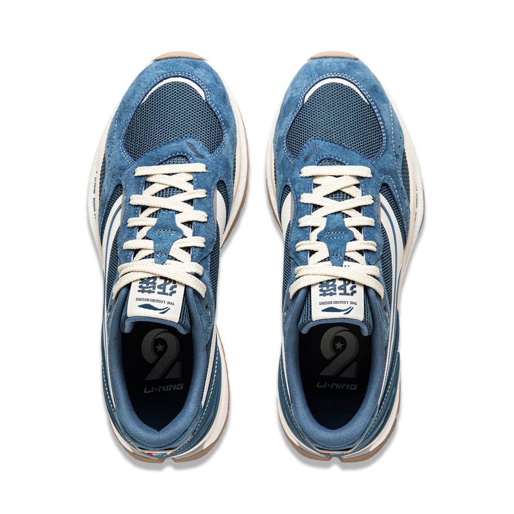 Li Ning Zhongning M1000 Cushioning Slip Resistant Abrasion Resistant Breathable Support Rebound Low Top Casual Shoes AGCU073-6