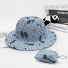 1PC Children's Storage Fisherman Hat Spring Summer UV Protection Sun Cap Boys Girls Beach Panama Hat Cute Cartoon Bucket Caps